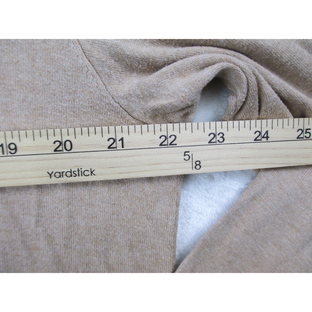 Ralph Lauren Sweater Mens Large Brown Knit Pullover Lightweight Pima Cotton Pony - Picture 6 of 8